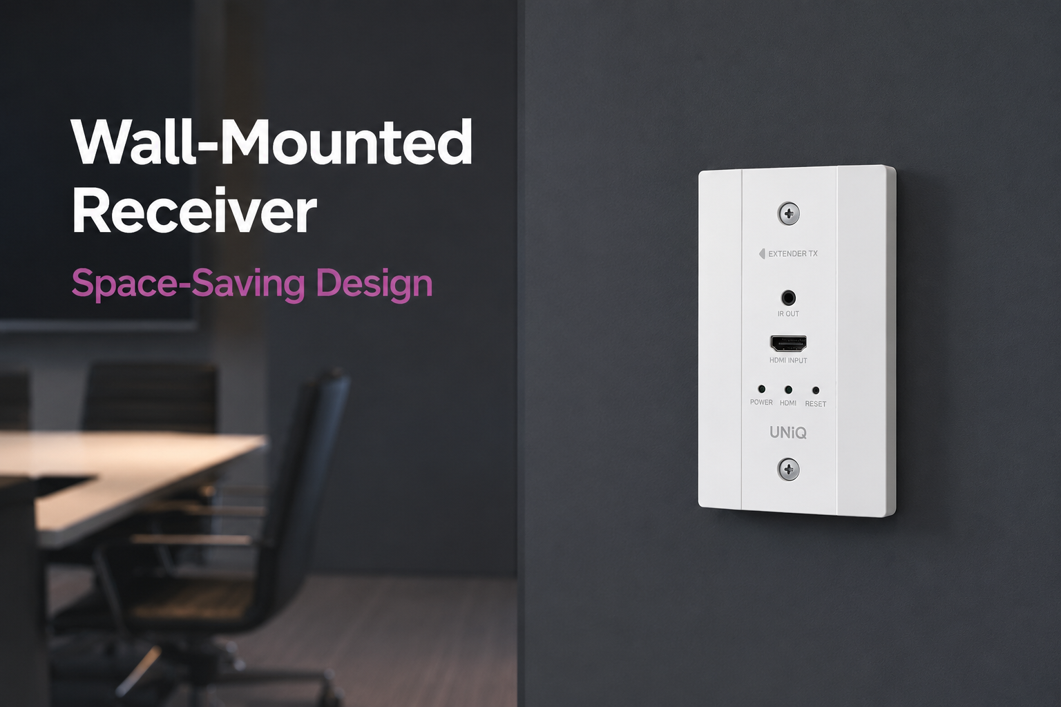 Wall mounted design